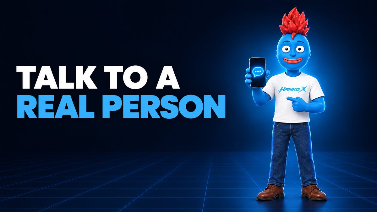 Talk To A Real Person
