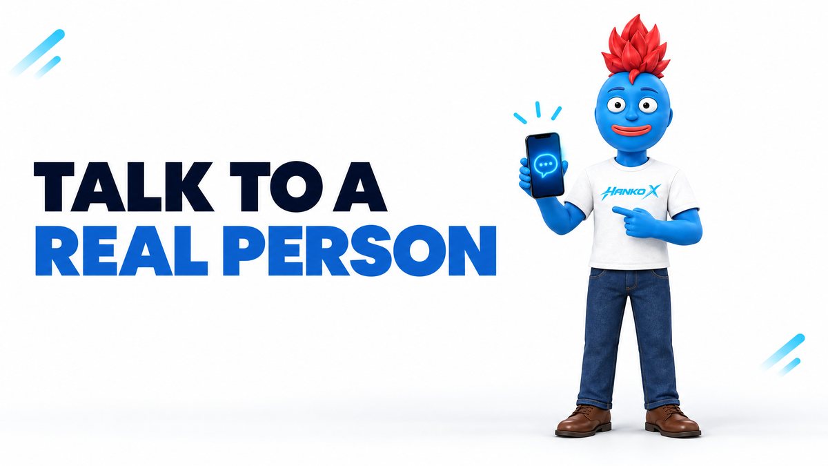 Talk To A Real Person