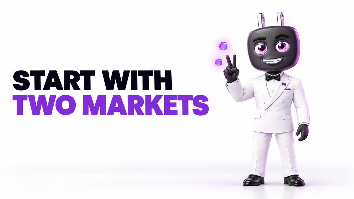Start With Two Markets